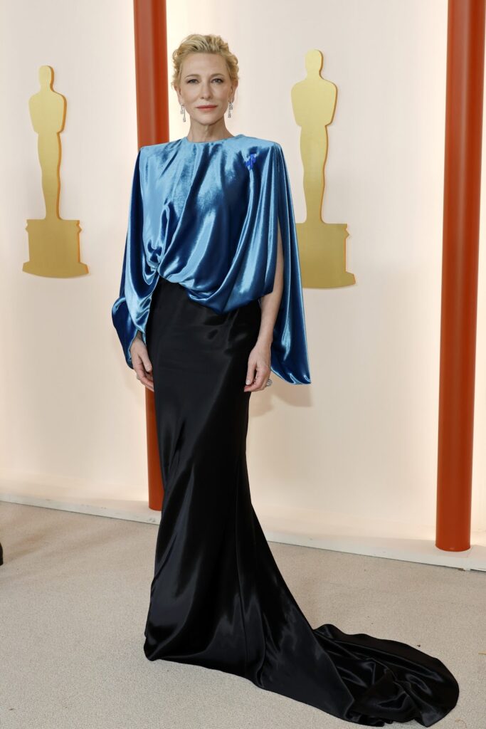 Cate Blanchett im Outfit von Louis Vuitton