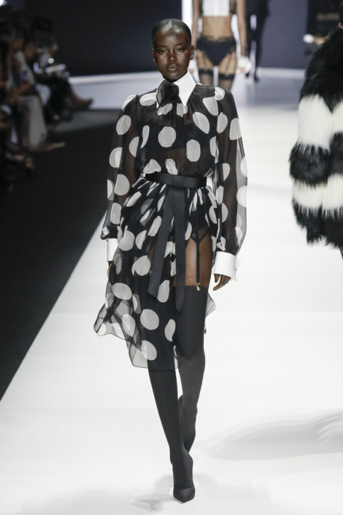 Modetrends 2024 Dolce & Gabbana Tupfen